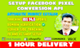 setup facebook pixel conversion API, google ads conversion tracking shopify