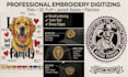 manually digitize your logo for embroidery in dst pes emb exp ofm