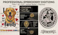 manually digitize your logo for embroidery in dst pes emb exp ofm