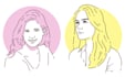 draw minimalist flat line avatar for you