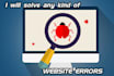 fix PHP, HTML, CSS issues on website