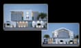 create 3d models and render the exterior, and interior