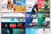 craft a professional website banner design