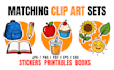 illustrate custom clip art and stickers