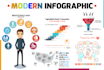 design modern infographic for business and startups