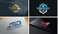design real estate, construction, property logo