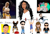 create digital illustrations cartoon and caricatures