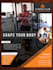 design best and exclusive fitness flyer or poster