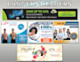 design a professional web banner, header, ads, cover