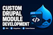 develop custom module or website in drupal
