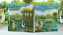 illustrate detailed children book scenes with storytelling