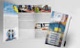 design a professional trifold, bifold and multipage brochure