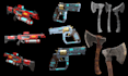 3d modeling  and texturing  for game props and game assets