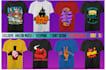 design trendy custom t shirt design and illustration