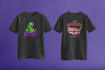 design custom t shirt and merch with unique illustration