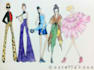 draw a professional fashion illustration