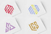 design professional initial monogram logo