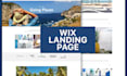 design a profitable wix landing page wix website design