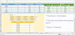 create a professional excel spreadsheet with vba macros, formulas, functions