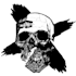 illustrate a custom skull or monster drawing