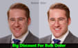 do professional photo editing, portrait retouching, and background color change