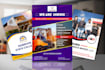 design event flyers, dj party flyers, food flyers, and promotion flyers