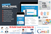 designed html, css, newsletter, setup automation campaign