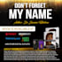 design book launch flyer and author promotion design