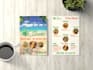 design best quality restaurant flyer or menu  within 24 hours
