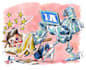 create a political or satirical cartoon