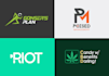 do modern and unique minimalist logo design in 24 hrs