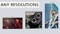 create 3d parallax photo slideshow video from your photos