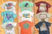 create vintage t shirt design for your brand and apparel