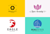design creative minimal logo