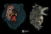 create scary illustration for you