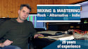 mix and master your rock, indie or alternative song