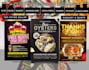 design food flyer or poster, restaurant menu