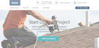 build local roofing website in wordpress
