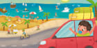 create full color hand drawn children book illustrations