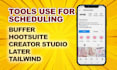 schedule posts on instagram, facebook and all social media