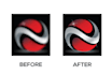 convert your low resolution logo into high resolution