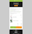 create responsive welcome email, order confirmation email