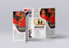 fantastic bifold or trifold brochure, pamphlet design