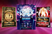do a new year and any party flyer and poster