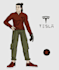 draw a comic  character