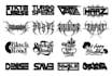 create typography hand lettering urban streetwear clothing brand t shirt logo