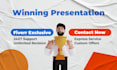 design powerpoint or google slides presentation