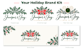 create a christmas or new year logo makeover