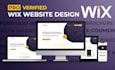 design wix website for you