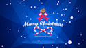 create merry christmas video
